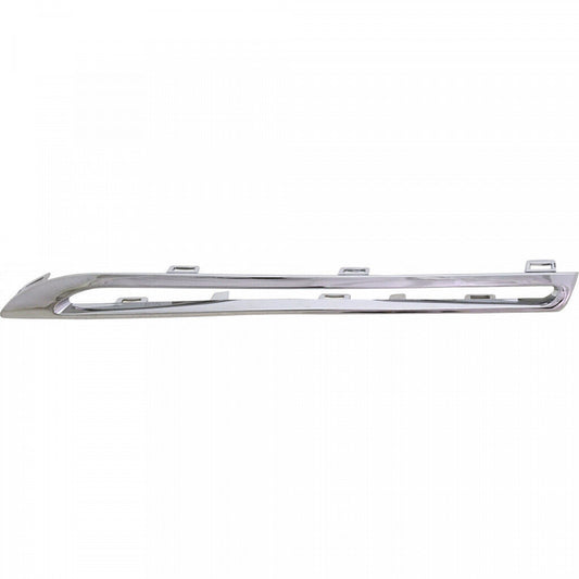 Grille Molding Driver Side Upper Chrome For Mercedes - MB1212109