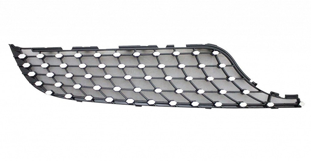 Grille Molding Passenger Side Lower Black With Chrome Diamonds Look Without Suround View Camera With Amg Styling Pkg For Mercedes - MB1215108