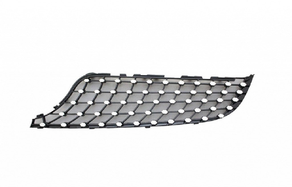 Grille Molding Passenger Side Lower Black With Chrome Diamonds Look/Radar/Surround View Camera/Amg Styling Pkg For Mercedes - MB1215109