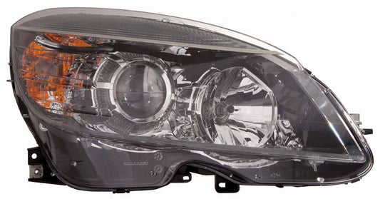 Head Lamp Passenger Side Halogen Black Housing High Qualityreturn Restricted - Final Sale - No Warranty Coverage For Mercedes - MB2503185
