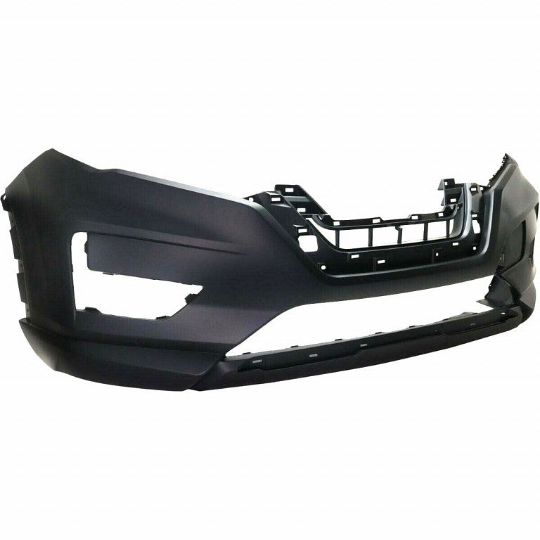 Bumper Front Primed With Textured Lower/Tow Hook Hole For Nissan - NI1000316U
