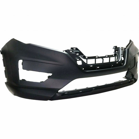 Bumper Front Primed With Textured Lower/Tow Hook Hole For Nissan - NI1000316U