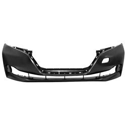 Bumper Front Primed Without Lower Valance Hole S/Sv/Sl Model Without Plus For Nissan - NI1000320
