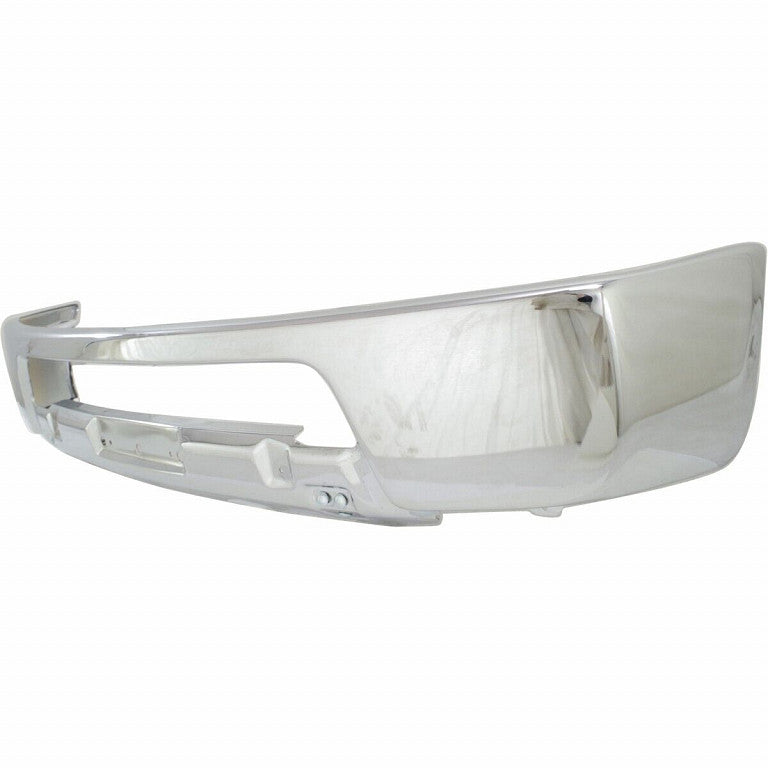 Bumper Face Bar Front Chrome Without Fog Lamp Hole Withoutff Road Steel For Nissan - NI1002140