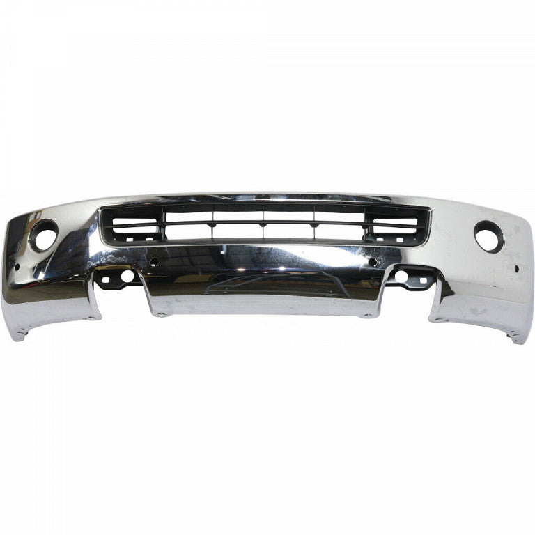 Bumper Face Bar Front Chrome With Fog Lamps For Nissan - NI1002147