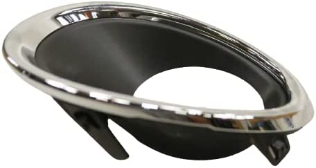 Fog Lamp Bezel Front Driver Side Textured Black With Chrome Finish For Nissan - NI1038156U