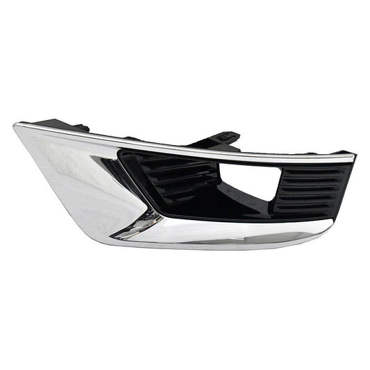 Fog Lamp Bezel Gloss Black With  Chrome Trim Exclude Midnight Edition For Nissan - NI1038182