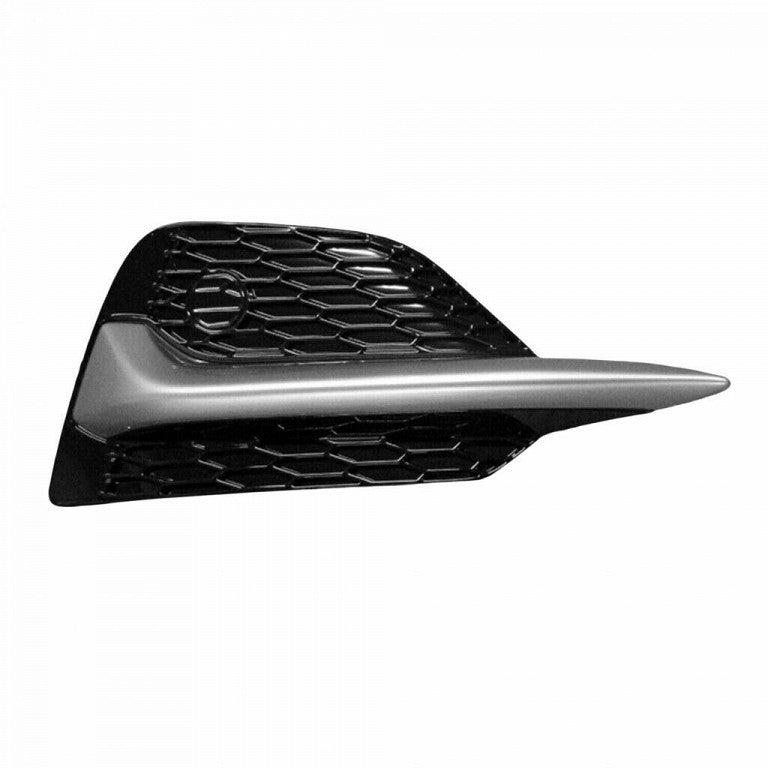 Grille Front Passenger Side Ptd Black With Silver Molding For Nissan - NI1039171