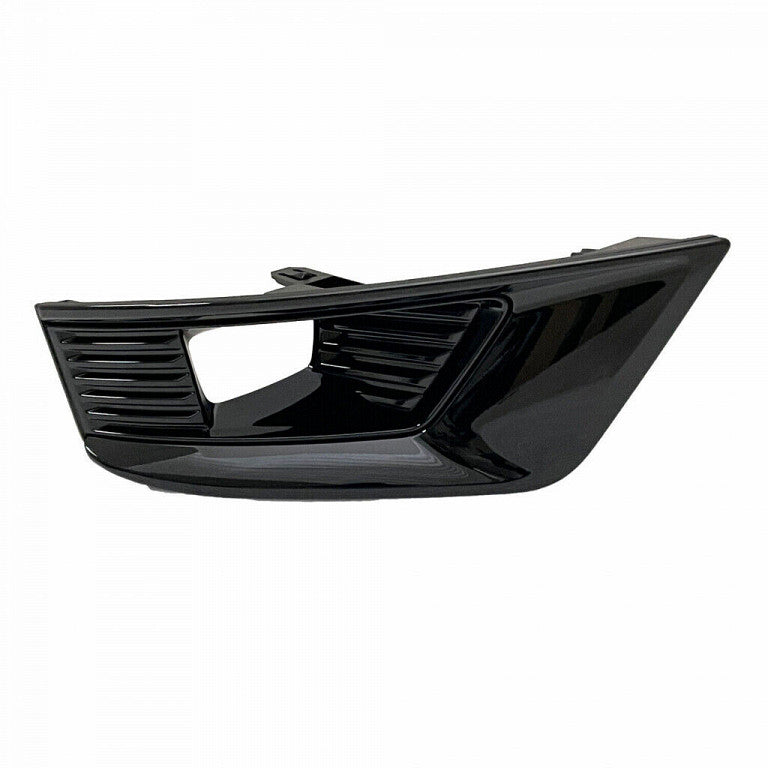 Fog Lamp Bezel Front Passenger Side Gloss Black Midnight Edition For Nissan - NI1039183