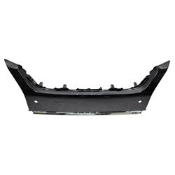 Bumper Finishing Panel Front Gloss Black With Chrome Trim With Sensor For Nissan - NI1044118