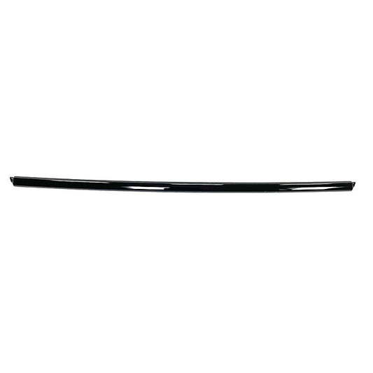 Bumper Moulding Front Center Ptd Gloss Black For Nissan - NI1044124