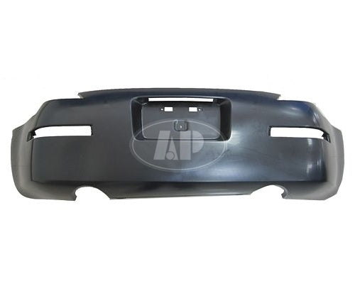 Bumper Rear Primed Grand Touring/Performance/Track Model Without Nismo Pkg Capa For Nissan - NI1100266C