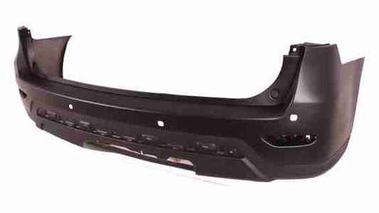 Bumper Rear Partial Primed Black With Sensor Hole With Hitch Hole For Nissan - NI1100293