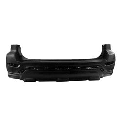 Bumper Rear Primed With Textured Lower Without Sensor/Trailer Hitch Capa For Nissan - NI1100314C