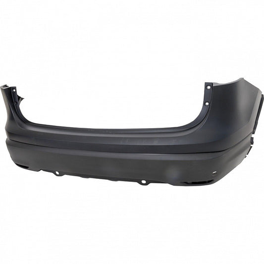 Bumper Rear Primed Textured With Sensor Capa For Nissan - NI1100341C