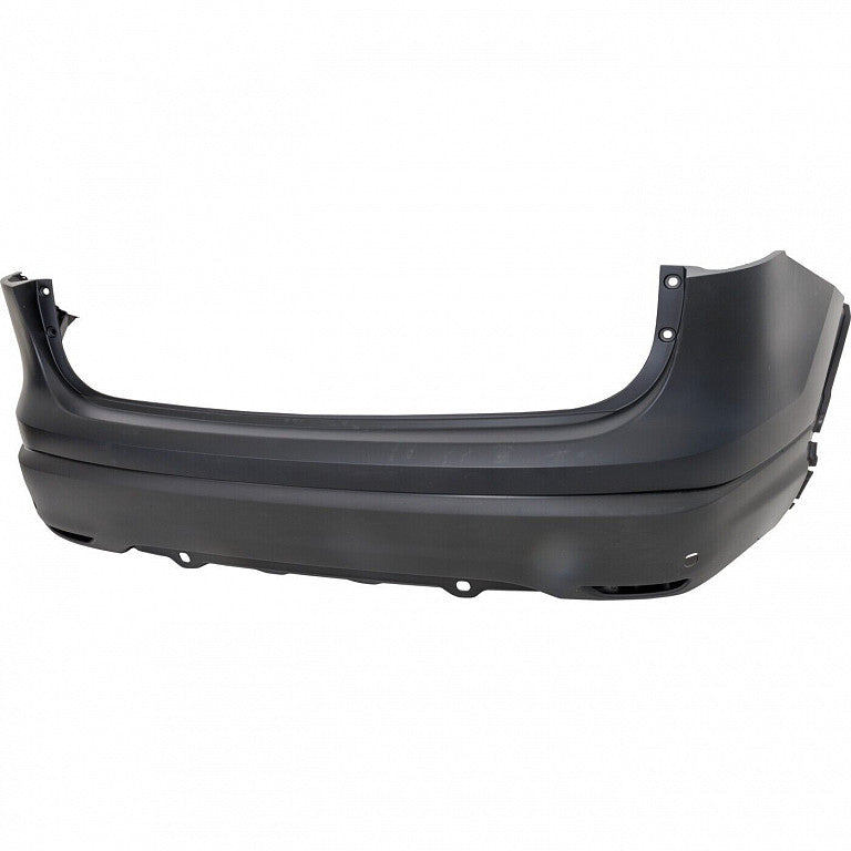 Bumper Rear Primed Textured With Sensor For Nissan - NI1100341