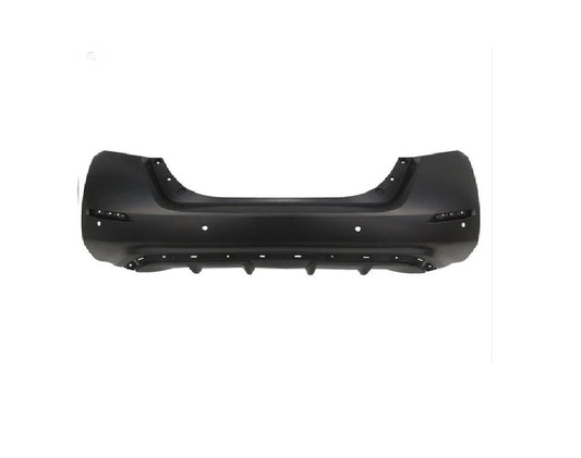 Bumper Rear Primed With Sensor For Nissan - NI1100344