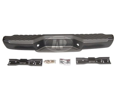 Bumper Face Bar Rear Black For Nissan - NI1102140