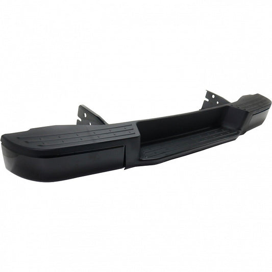 Bumper Step Face Bar Rear Black Without Sensor Steel For Nissan - NI1102166