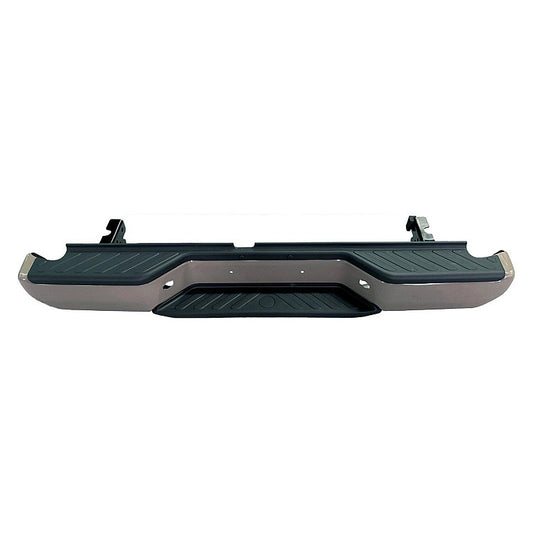 Bumper Step Face Bar Rear Ptm With Reinforcement / Both Pads Without Park Assist Sensor For Nissan - NI1103147