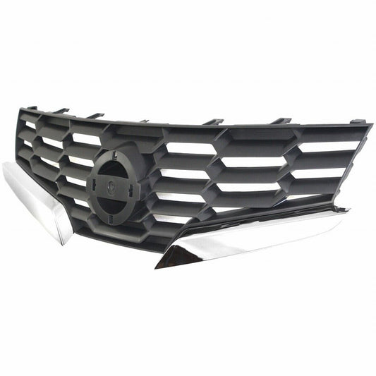 Grille Chrome/Black For Nissan - NI1200225