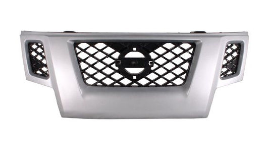 Grille With Silver Frontame For Nissan - NI1200241