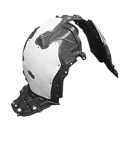 Fender Liner Front Passenger Side Vacuum Molded For Nissan - NI1249164