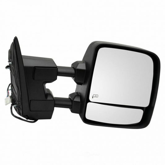 Door Mirror Passenger Side Power Htd Textured Black Without Dimming Glass With Signal/Puddle Lamp/Tow Style For Nissan - NI1321307