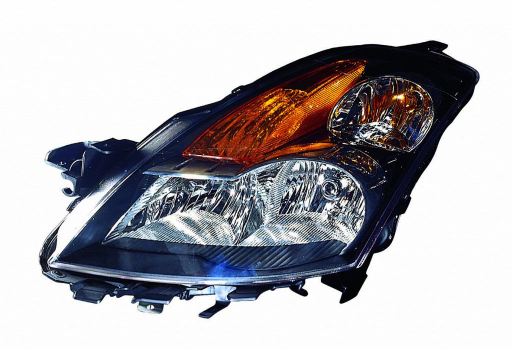Head Lamp Driver Side Halogen Black Housing High Quality For Nissan - ni2502166