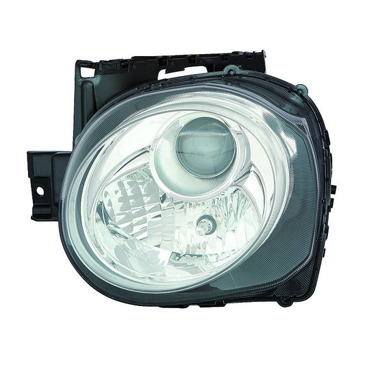 Head Lamp Driver Side (Round) Halogen High Quality For Nissan - ni2502236