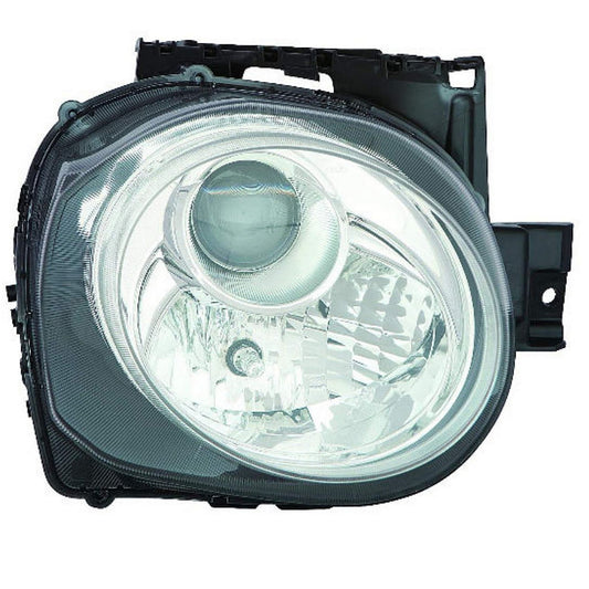 Head Lamp Passenger Side (Round) Halogen Capa For Nissan - NI2503236C