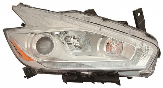 Head Lamp Passenger Side Halogen Capareturn Restricted - Final Sale - No Warranty Coverage For Nissan - NI2503255C