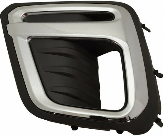 Fog Lamp Bezel Front Driver Side Chrome/Textured Black Use With Led Fogs Touring Model For Subaru - SU1038120