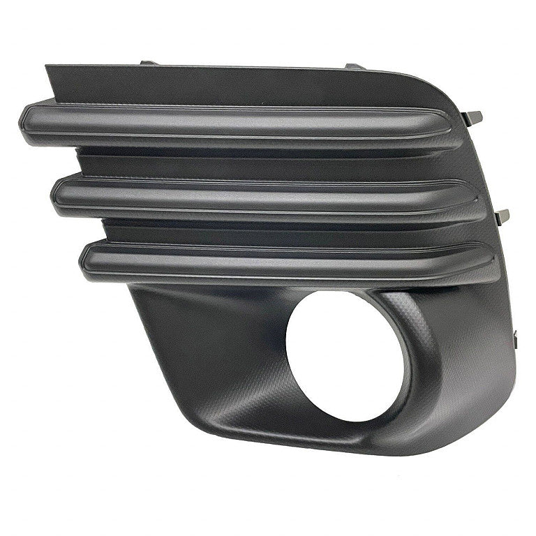 Fog Lamp Bezel Front Driver Side All Black For Use With Round Halogen Fog Lamps Exclude Wilderness/Sprt For Subaru - SU1038131