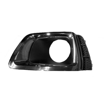 Fog Lamp Bezel Front Passenger Side 2.0L Xt Model Black/Chrome For Subaru - SU1039107U