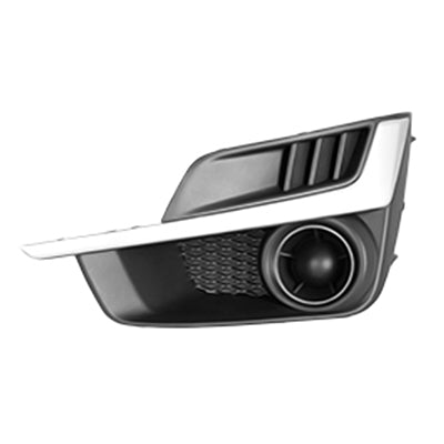 Fog Lamp Cover Front Passenger Side With Painted Silver Moulding For Subaru - SU1039111