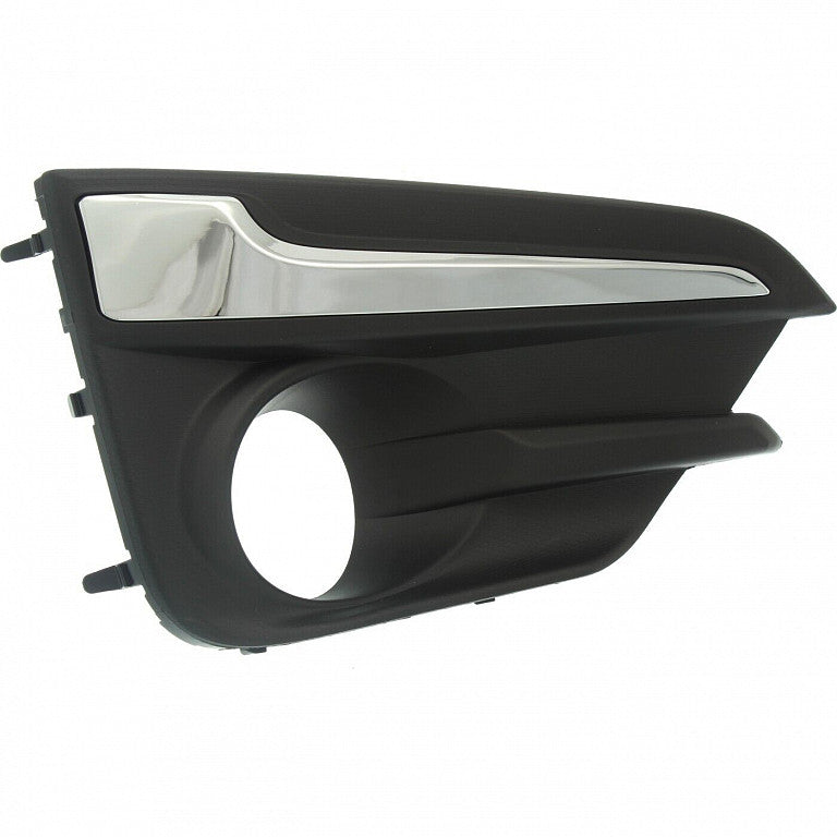 Fog Lamp Bezel Front Passenger Side With Chrome Moulding For Subaru - SU1039113
