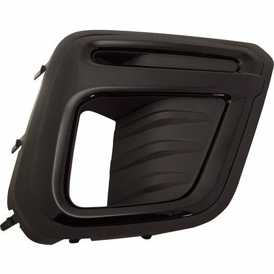 Fog Lamp Bezel Front Passenger Side Glossy Black With Black Texture Use With Led Fogs Sport Model For Subaru - SU1039119