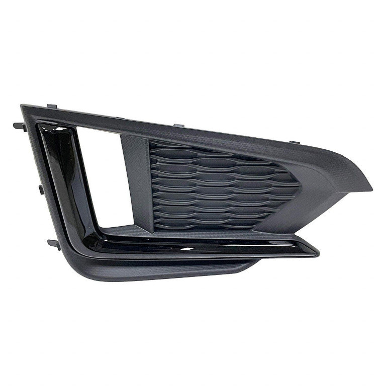 Fog Lamp Cover Passenger Side Textured Black With Gloss Black / Drl For Subaru - SU1039129