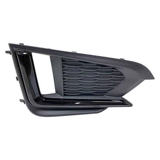 Fog Lamp Cover Passenger Side Textured Black With Gloss Black / Drl For Subaru - SU1039129
