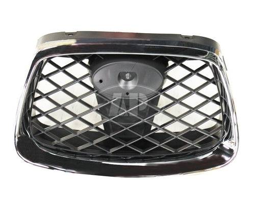 Grille Center Matt-Black With Chrome Mldg (Impreza/Outback) For Subaru - SU1200146
