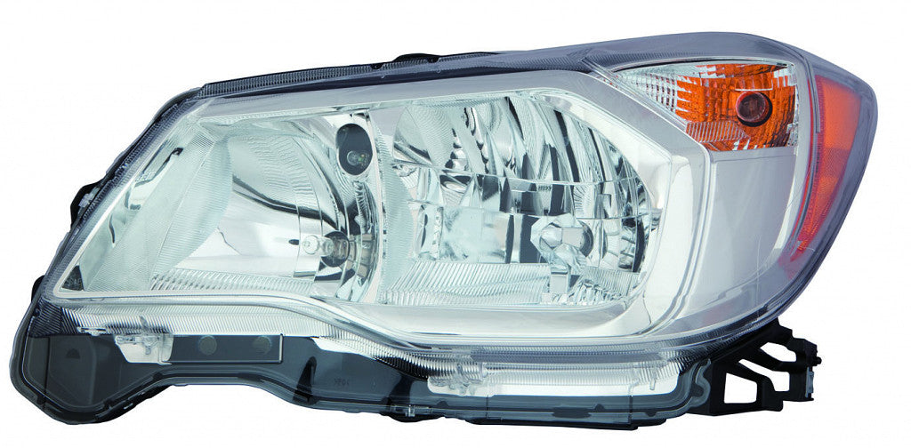 Head Lamp Driver Side Halogen 2.5L Chrome Bezel High Quality For Subaru - su2502145