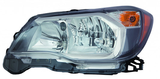 Head Lamp Driver Side Halogen 2.0L Gray Bezel High Quality For Subaru - su2502146