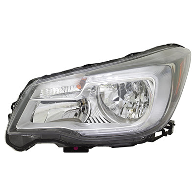 Head Lamp Driver Side Halogen Capareturn Restricted - Final Sale - No Warranty Coverage For Subaru - SU2502158C