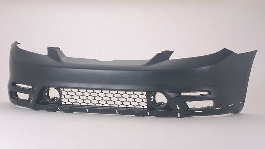 Bumper Front Primed With Spoiler Hole Xr/Xrs Model Capa For Toyota - TO1000237C