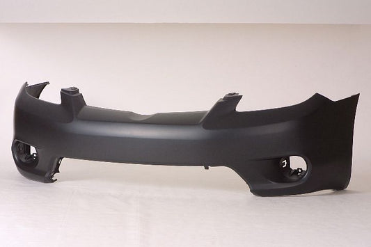 Bumper Front Primed With Fog Lamp Hole Without Spoiler Hole Base/Xr/Xrs For Toyota - TO1000294