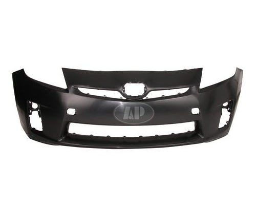 Bumper Front Primed Without Sensor Without Washer Hole For Halogen Head Lamp Capa For Toyota - TO1000359C