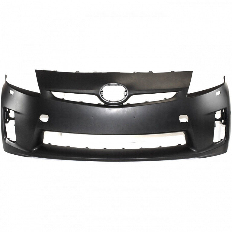 Bumper Front Primed With Sensor/Led/Washer Hole For Toyota - TO1000360