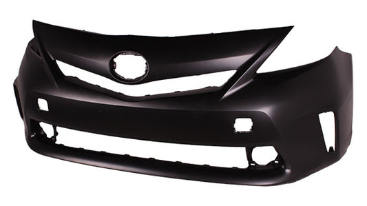Bumper Front Primed Without Sensor Without Washer Hole Capa For Toyota - TO1000388C