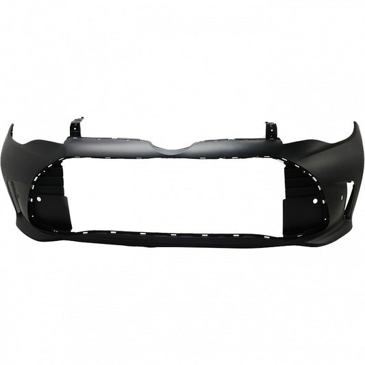 Bumper Front Primed With  Sensor Capa For Toyota - TO1000439C